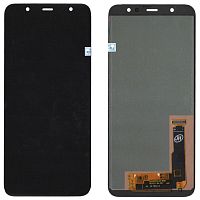 дисплей + сенсор samsung a605 galaxy a6+ (2018) чорний lcd incell - стоимость