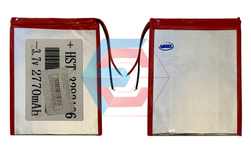 №03.1 Батарея (аккумулятор) для планшета Li-Pol 3.7В 2770мА·ч (3.2*83*110 мм)  - размер, ёмкость, состояние, распиновка