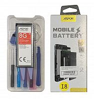 Батарея (аккумулятор) для iPhone 8 (Aspor) 1821mAh Premium (c ремкомплектом) - узнать стоимость