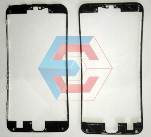 Рамка для iPhone 6s Plus дисплея черного цвета Рамка для iPhone 6s Plus дисплея черного цвета