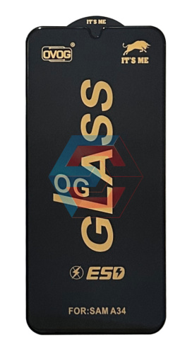 Захисне скло ITS ME для Samsung A34 Чорний