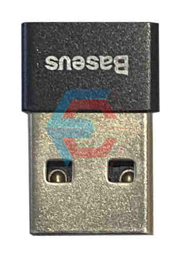 Перехідник Baseus USB to Type-C CATJQ-B Чорний Перехідник Baseus USB to Type-C CATJQ-B Чорний