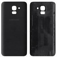 Крышка задняя Samsung J600 Galaxy J6 Черная PRC
