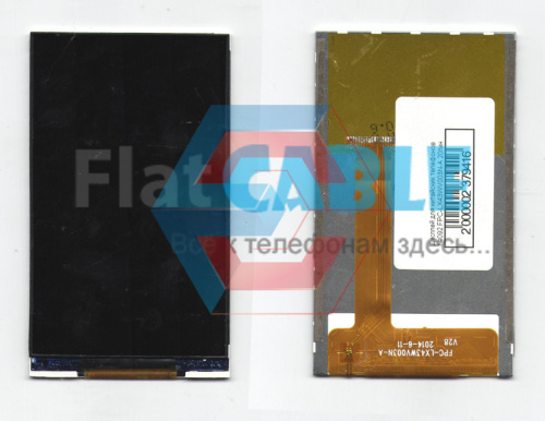 Дисплей для китайских телефонов №092 FPC-LX43WV003N-A Размер 120*60mm 20пин б.у