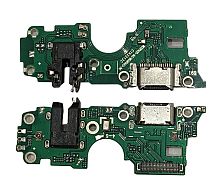 Нижняя плата Oppo A54 (4G) с конектором зарядки+микрофон+компоненты