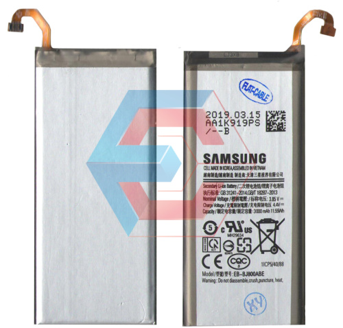 Батарея (акумулятор) EB-BJ800ABE до Samsung J600 Galaxy J6/ J800 / A600 3000 mAh оригінал Китай Батарея (акумулятор) EB-BJ800ABE до Samsung J600 Galaxy J6/ J800 / A600 3000 mAh оригінал Китай - ёмкость, состояние, распиновка